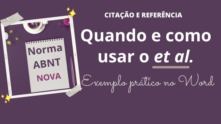 Como aplicar et al nas referencias vancouver: guia completo para estudantes e pesquisadores